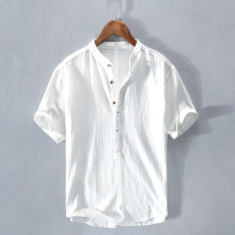 Zomer T-shirt voor heren van ademende stof – Elias