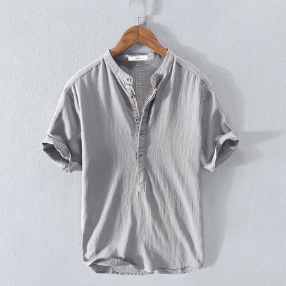 Zomer T-shirt voor heren van ademende stof – Elias