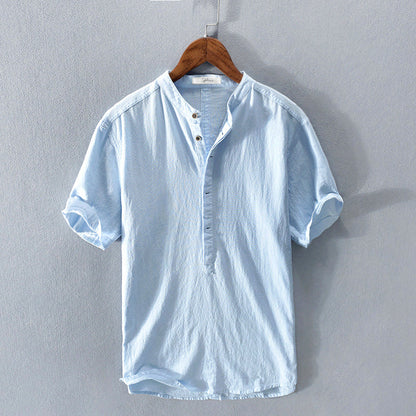 Zomer T-shirt voor heren van ademende stof – Elias