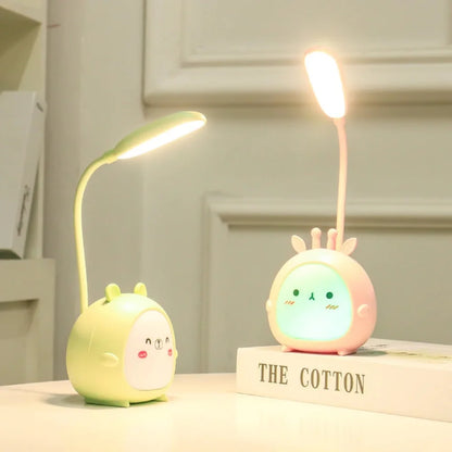 Kinderleeslamp met Oogbescherming en USB Nachtlampje - BrightBuddy