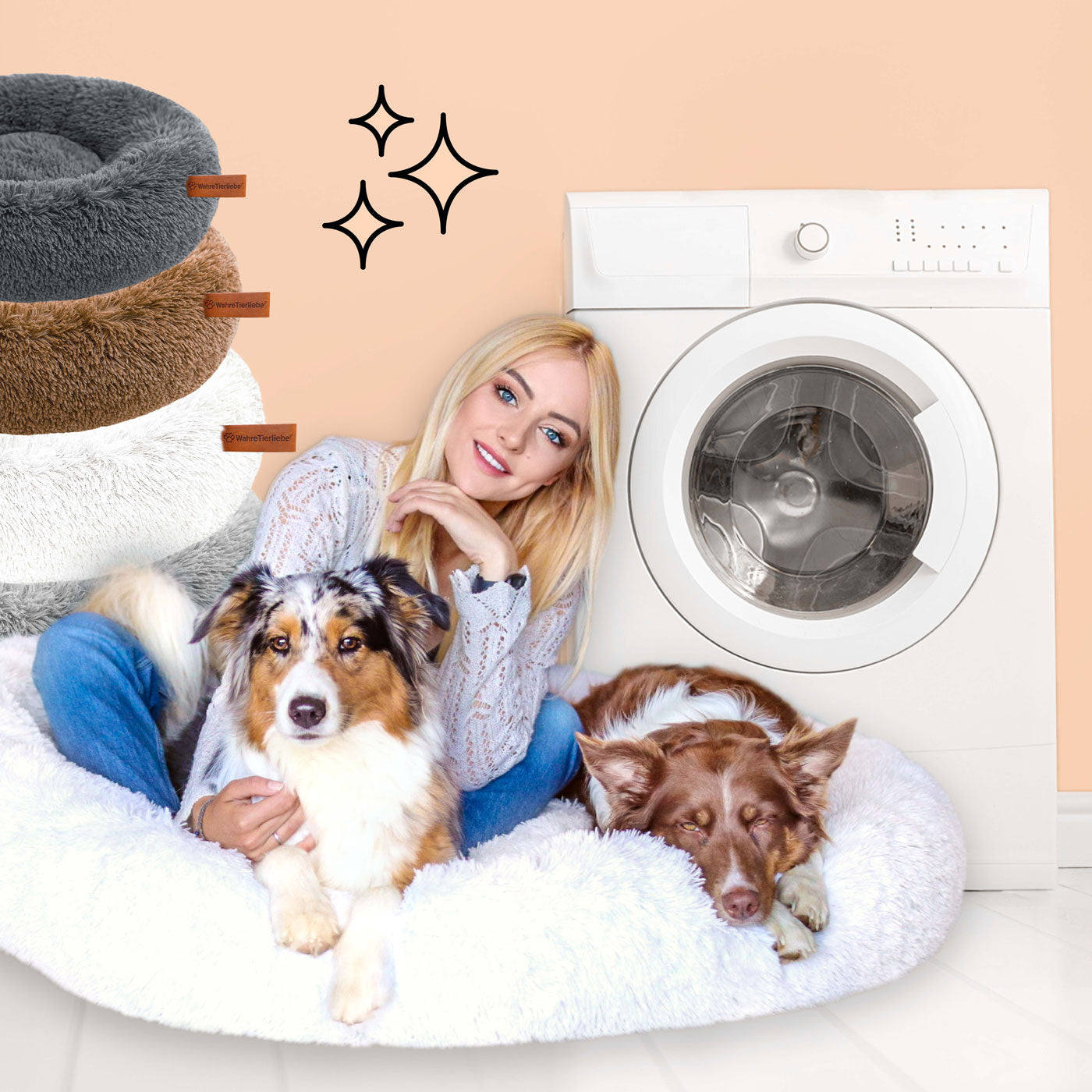 Hundebett Fluffy Plus - Das Original