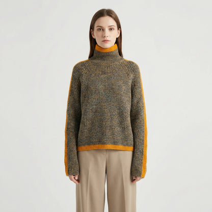 Locker Geschnittener Rollkragenpullover - Ayleen