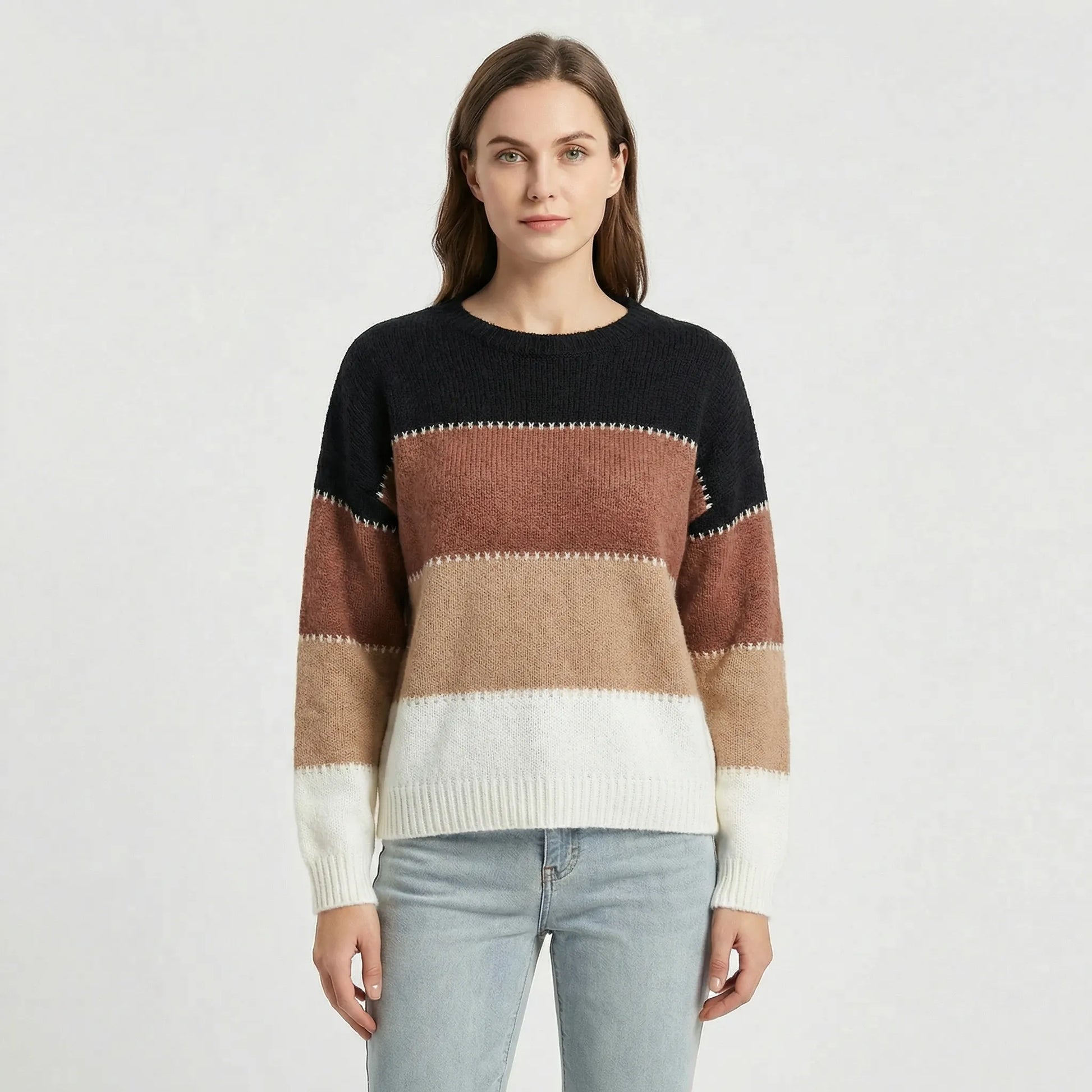 Locker Sitzender Damenpullover - Josefine