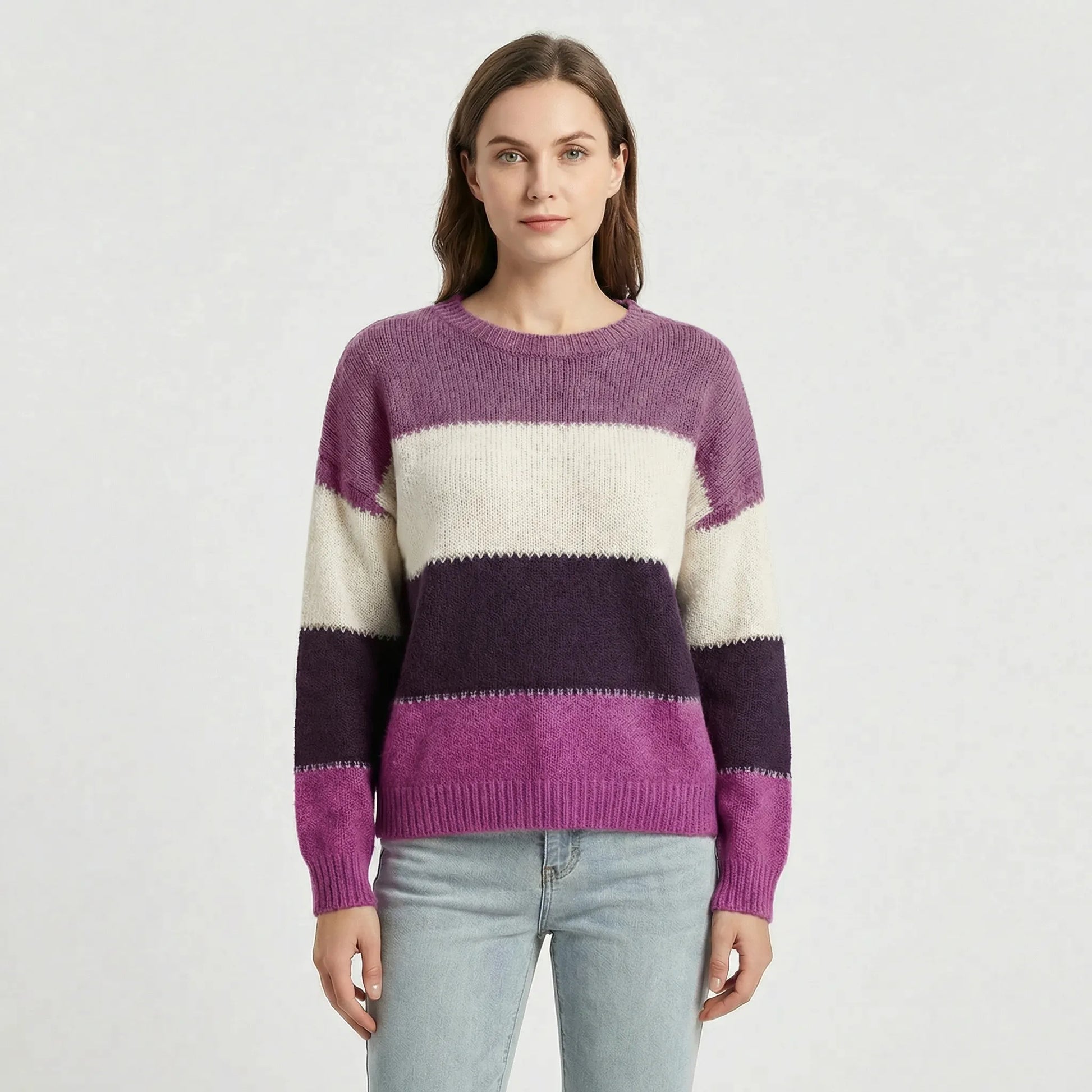 Locker Sitzender Damenpullover - Josefine