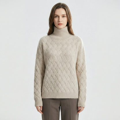 Locker Sitzender Damenpullover - Malin