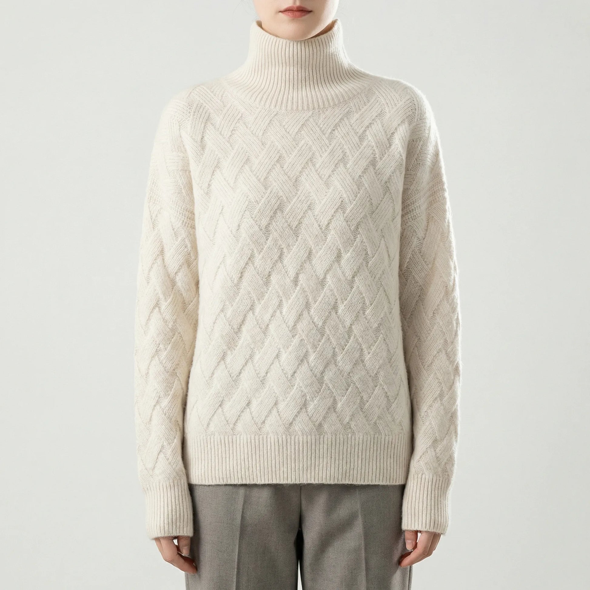 Locker Sitzender Damenpullover - Malin