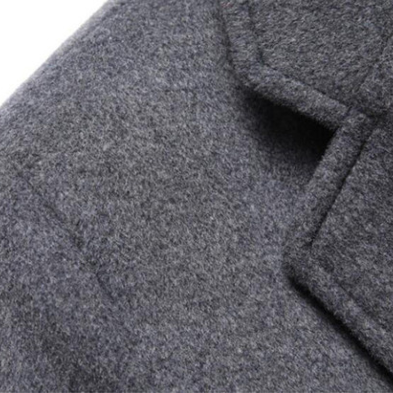Long Line Hooded Men's Coat - Hugo