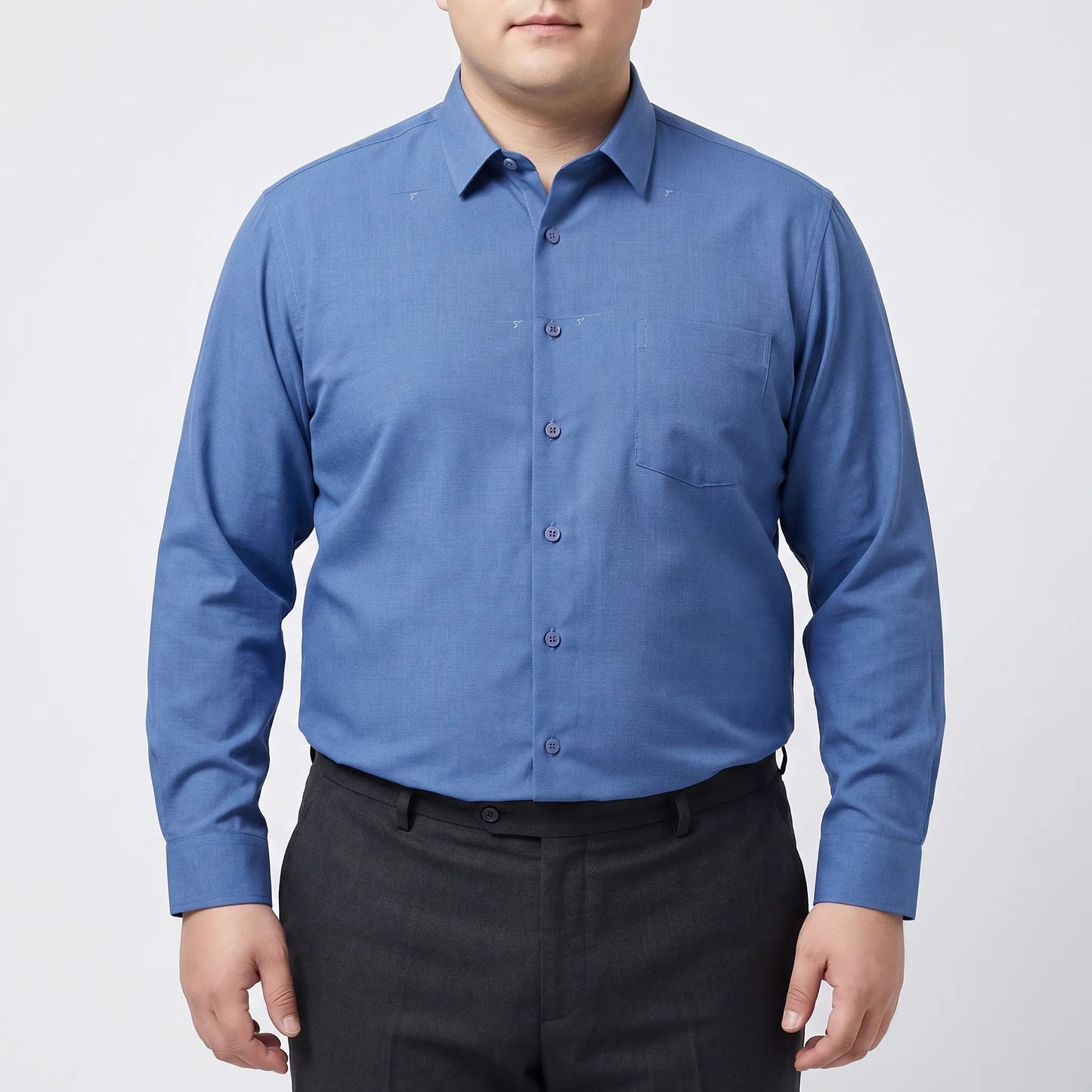 Long Sleeve Relaxed Fit Button-Up Shirt - Donnie