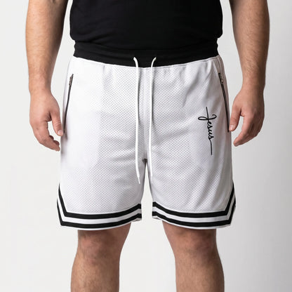 Loose Fit Athletic Basketball Shorts - Chad