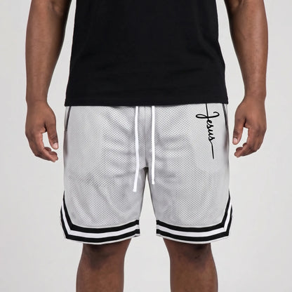 Loose Fit Athletic Basketball Shorts - Chad