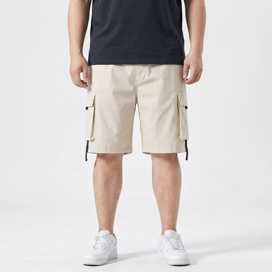 Loose Knee-Length Cargo Shorts - Ryan