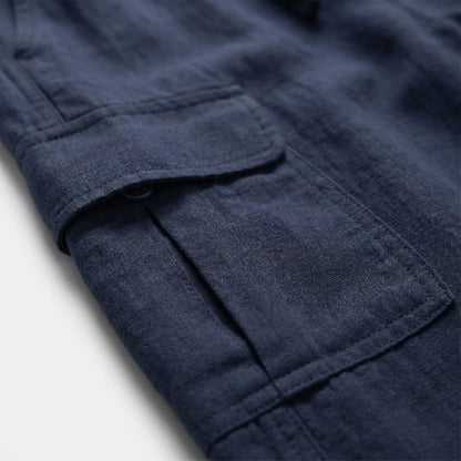 Loose Straight Leg Cargo Trousers -  Otis