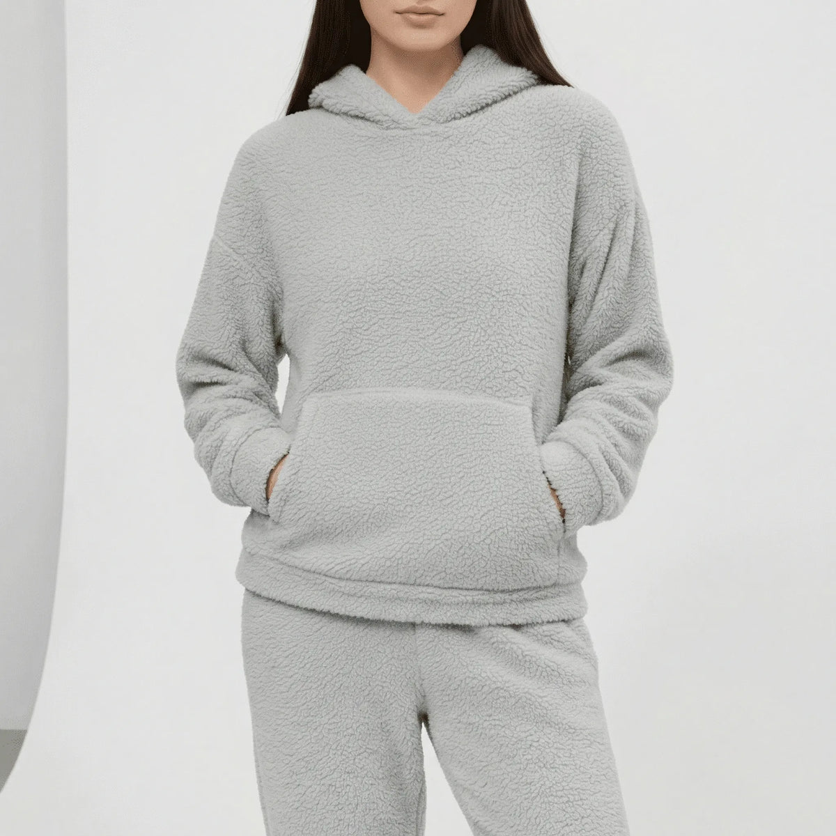 Loungewear-Set Mit Känguru-Tasche - Milana