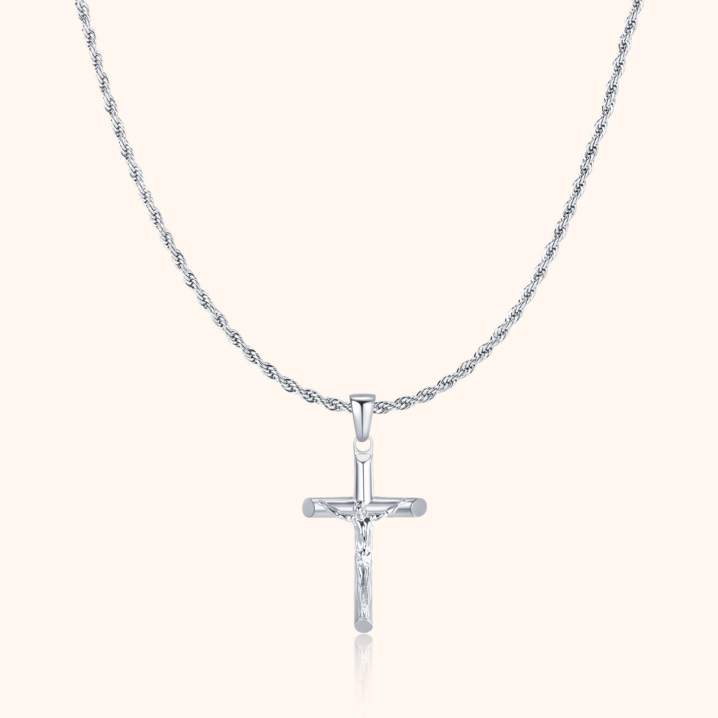 Herenketting met Kruis - Salvator