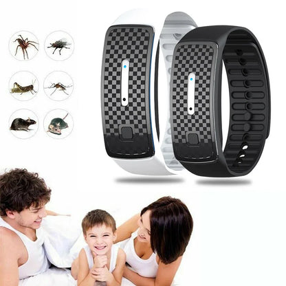 Ultrasone muggenwerende armband – Veilige bescherming zonder chemie