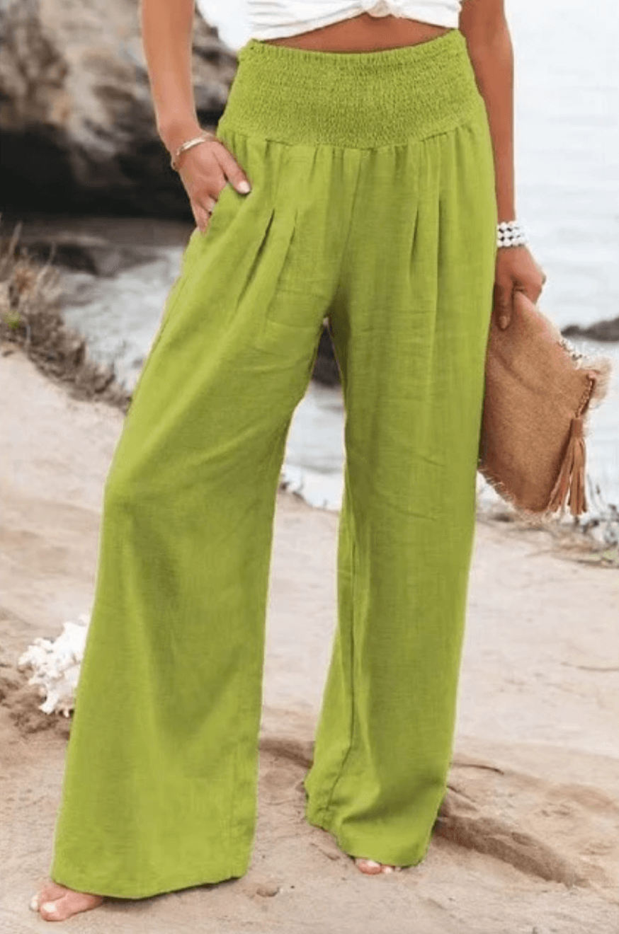 Trendy Palazzo Broek met Boho Flair – Yasmin