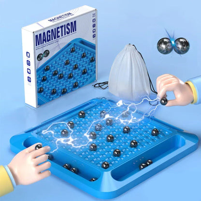 Magnetisch logicaspel Kugelblock – tactiekbord met speelballetjes