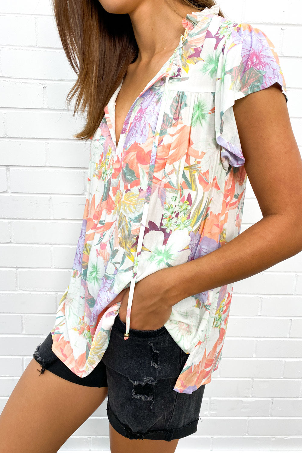Luchtige Dames Zomertop – Isaline