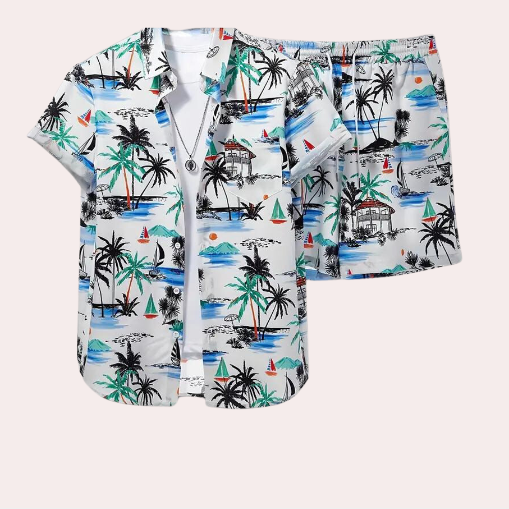 Luchtige zomer set voor heren – Ademend & Comfortabel – Jonas