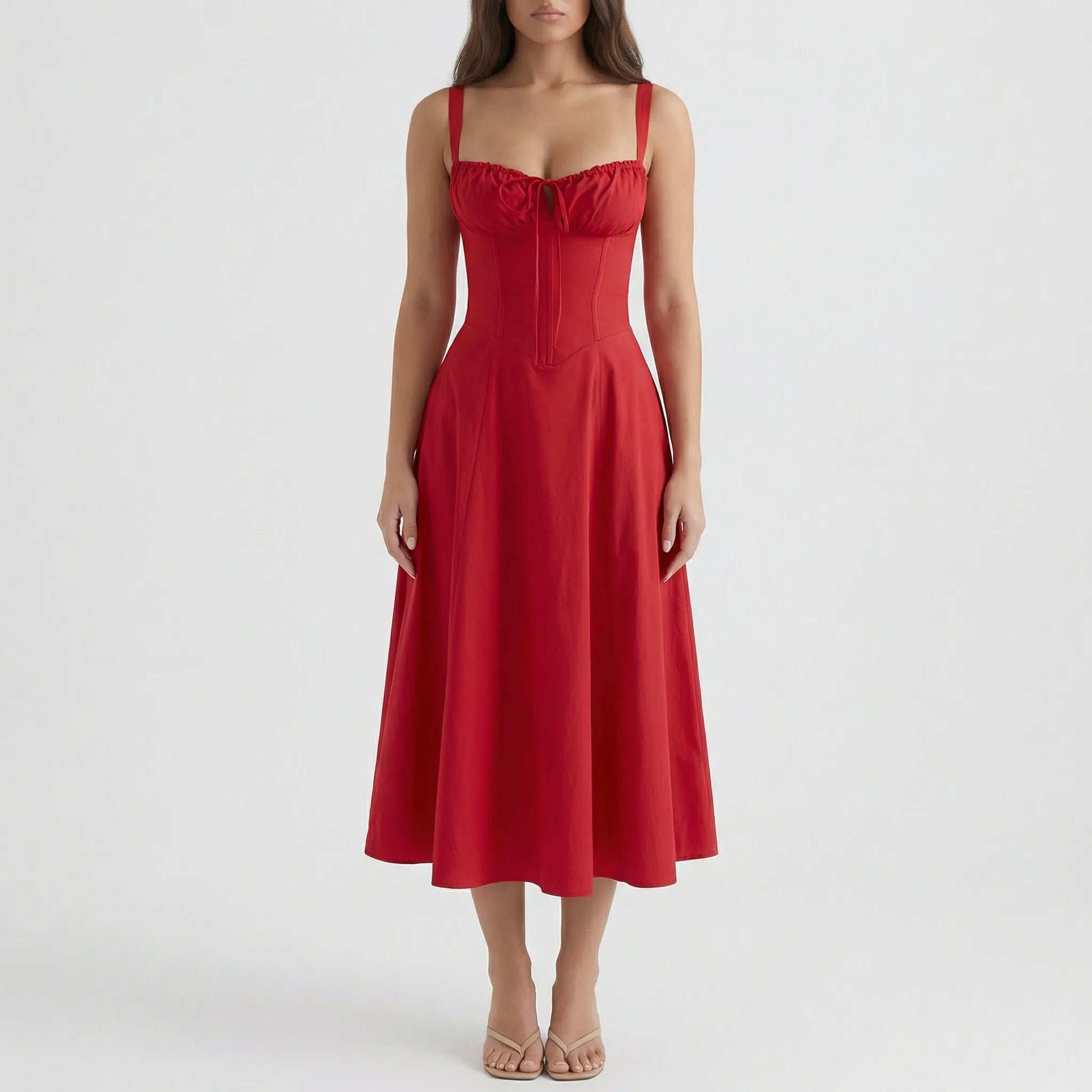 Maxi Kleid Mit Bustier - Marah