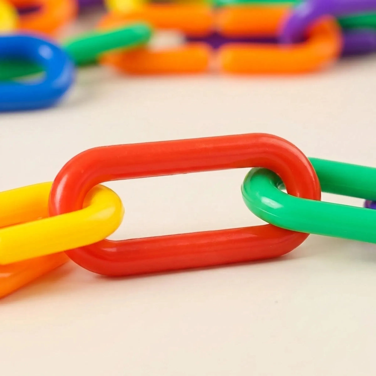 Meerkleurige Speelgoed Ketting - Clipso