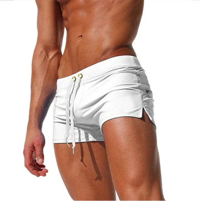 Trendy heren zwemshorts van sneldrogend materiaal en een comfortabele pasvorm – Arlan