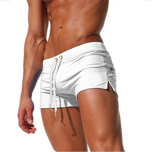 Sneldrogende heren zwemshorts met zakken - Leano
