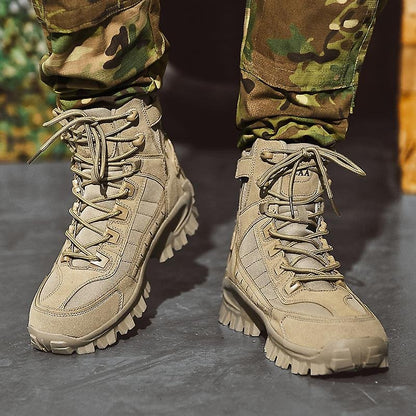Men's High Tactical Lace-Up Boot - Charles