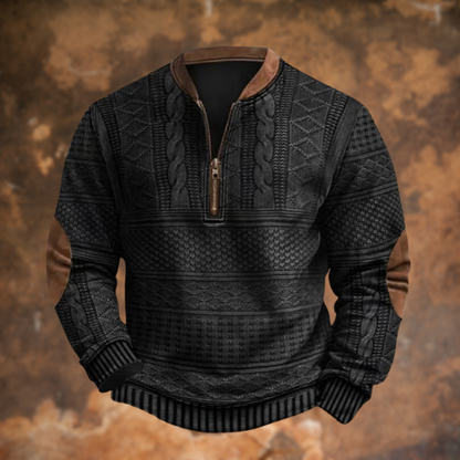 Men's Quarter-Zip Jumper - Alonzo