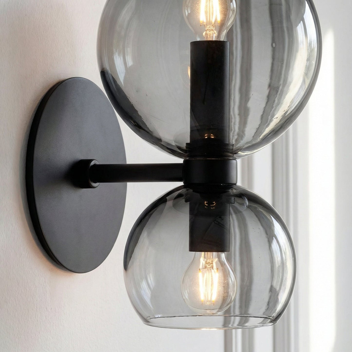 Minimalist Double Light Sconce -  Glowetta