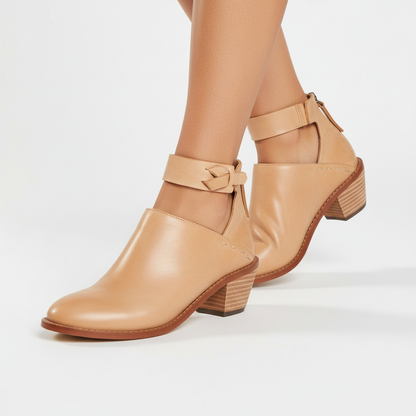 Mittelhoher Blockabsatz Damenschuh - Gloria