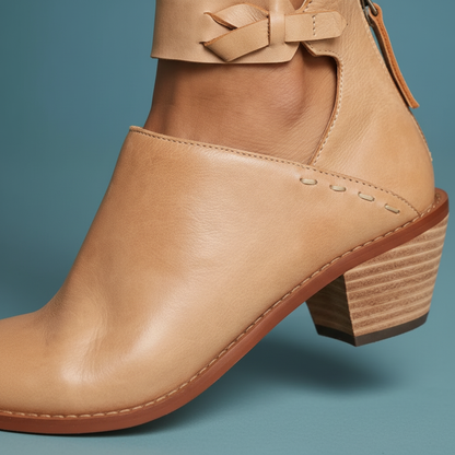 Mittelhoher Blockabsatz Damenschuh - Gloria