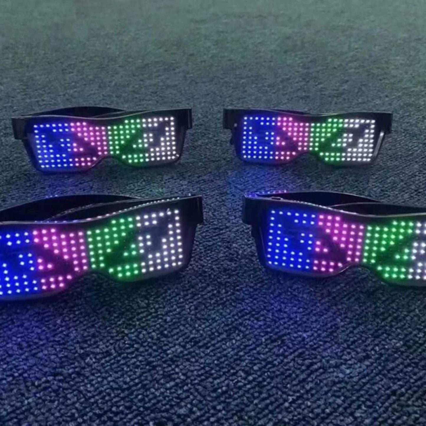 App-Programmeerbare LED Feestbril - GlowBeat
