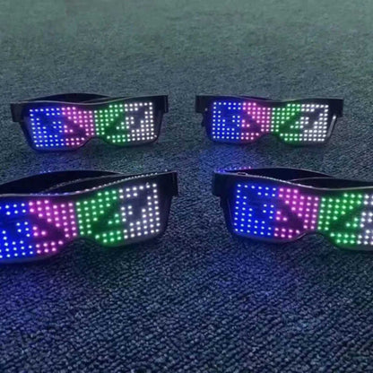 App-Programmeerbare LED Feestbril - GlowBeat