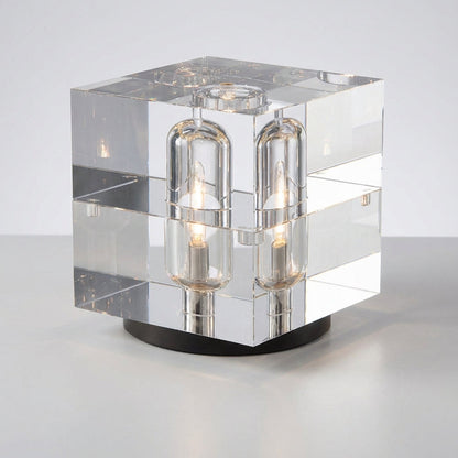 Modern Cube Table Lamp -  Crystalix