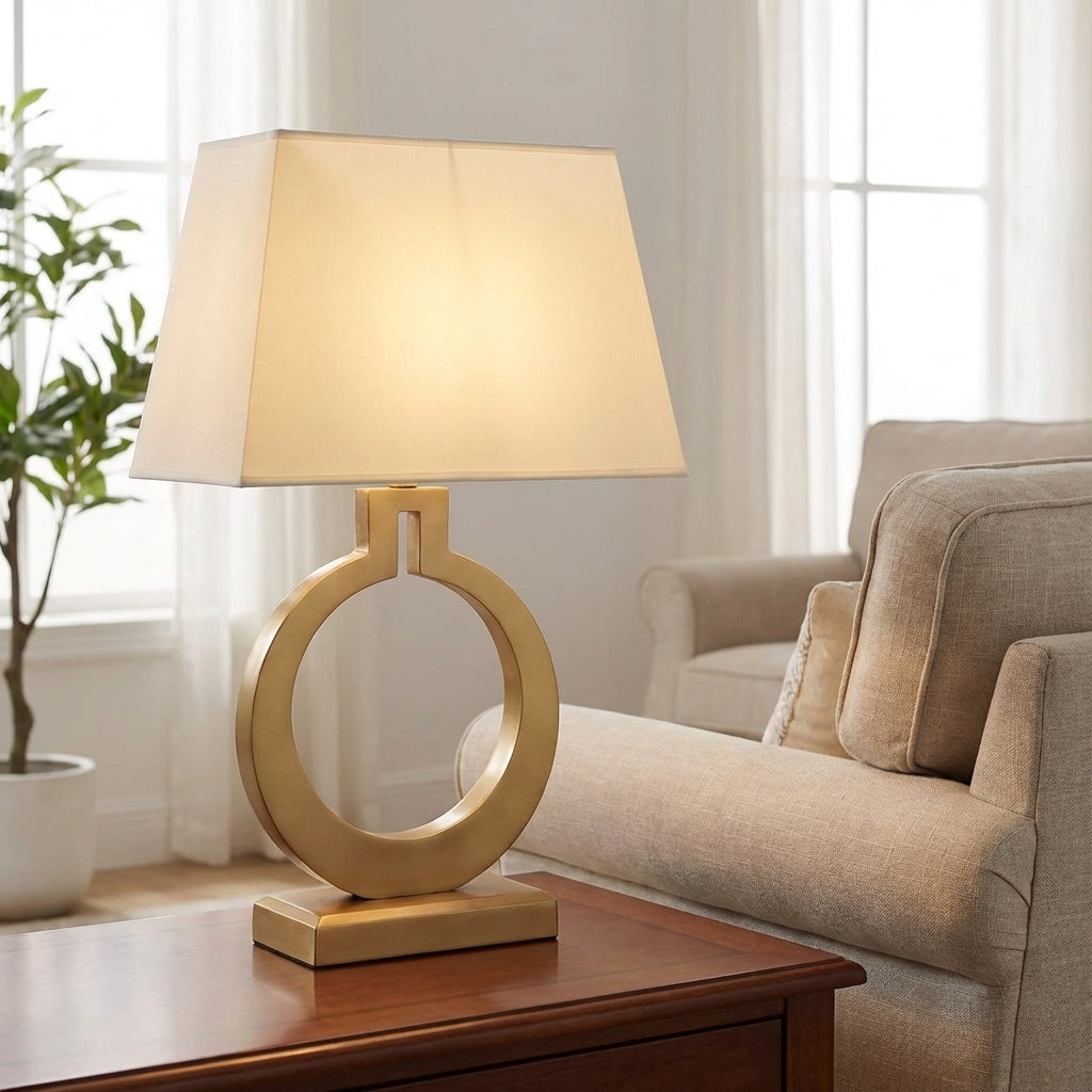 Modern Villa Inspired Table Lamp -  Glimora