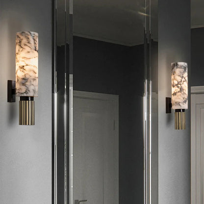 Verlichte Wanddecoratie van Marmer - LustraMar