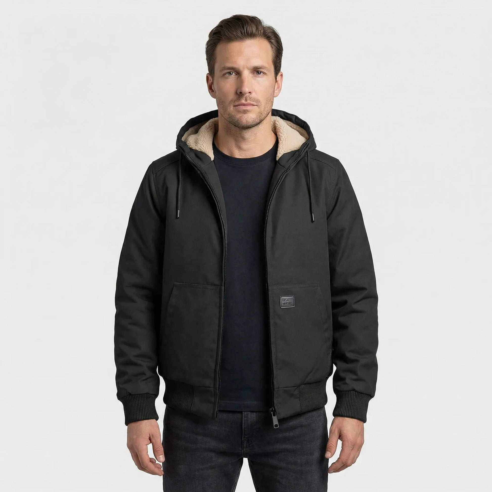 Moderne Bomberjacke Mit Kapuze - Arvid