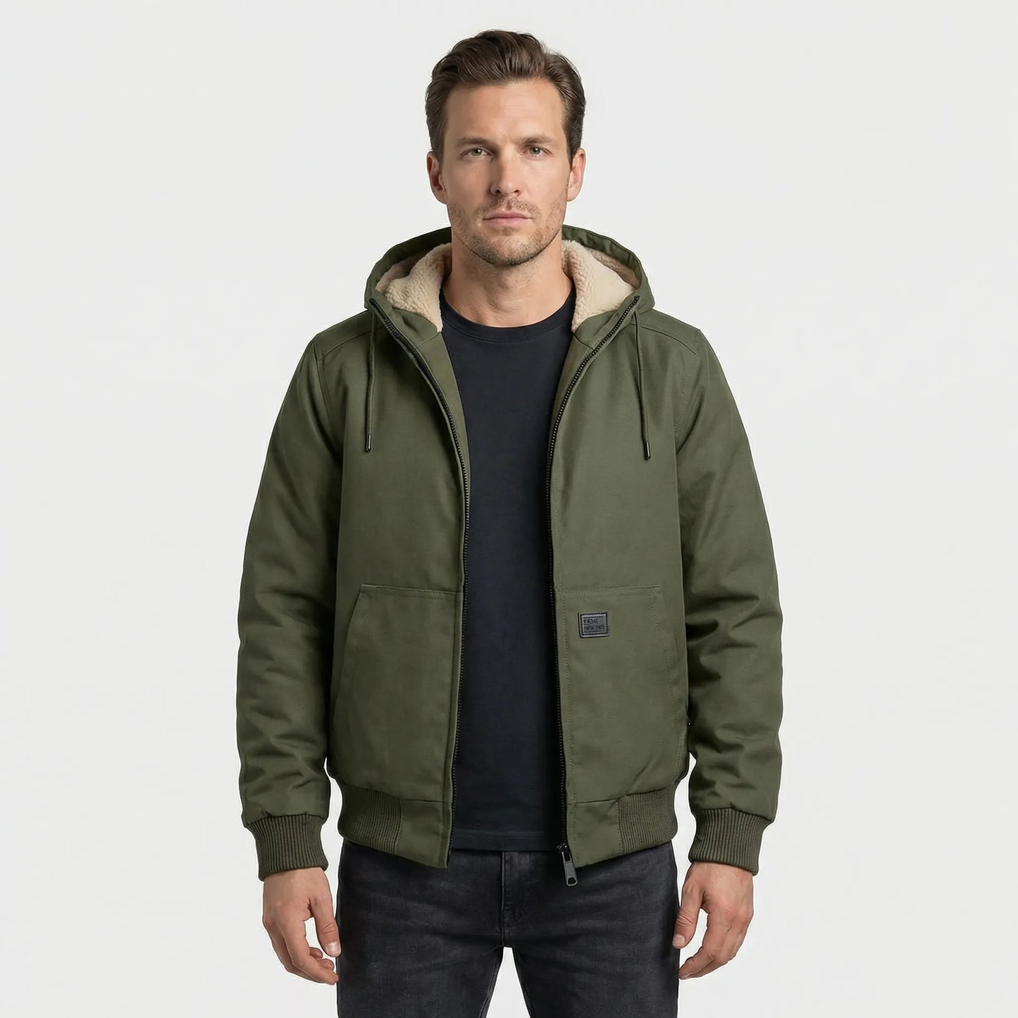 Moderne Bomberjacke Mit Kapuze - Arvid