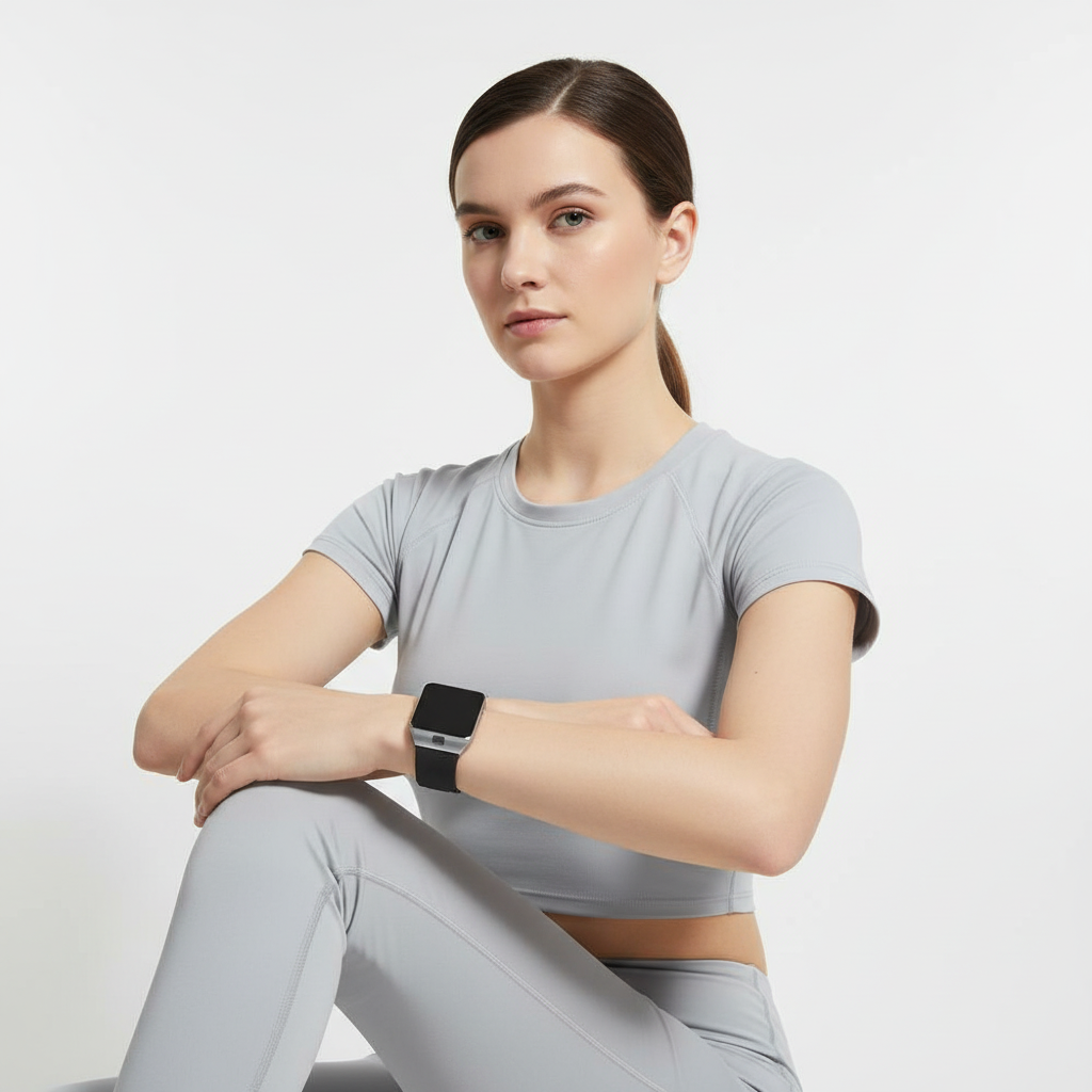 Moderne Smartwatch Mit Rechteckigem Display - Pulseon