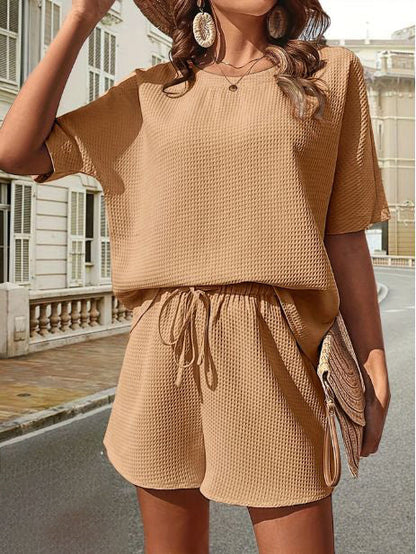 Luchtige Dames Zomerset met Top en Shorts – Ninae