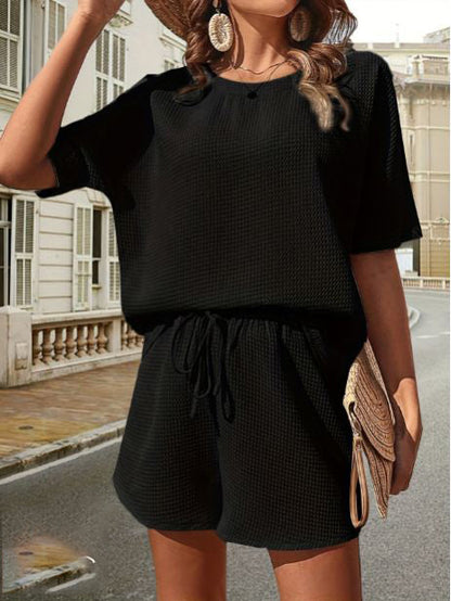 Luchtige Dames Zomerset met Top en Shorts – Ninae