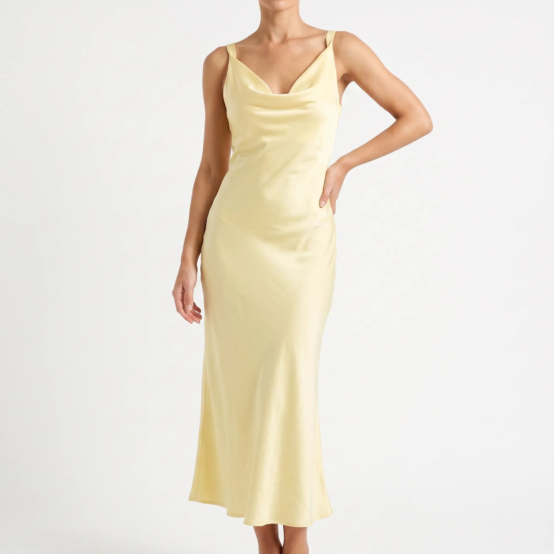 Mouwloze Midi-Jurk -  Charlene