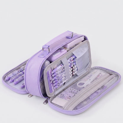 Multi-Compartment Zipped Stationery Bag - Modulax