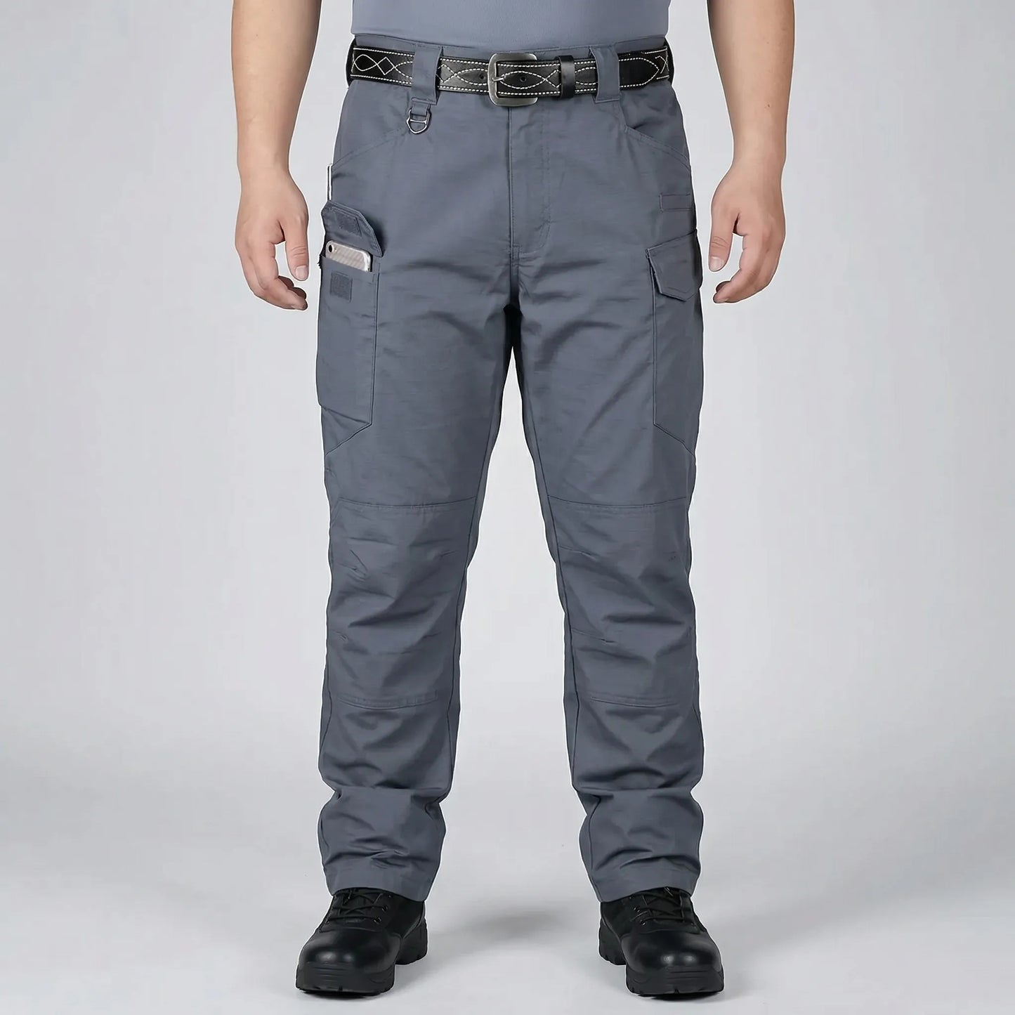 Multi-Pocket Plus Size Tactical Cargo Pants - Phillip