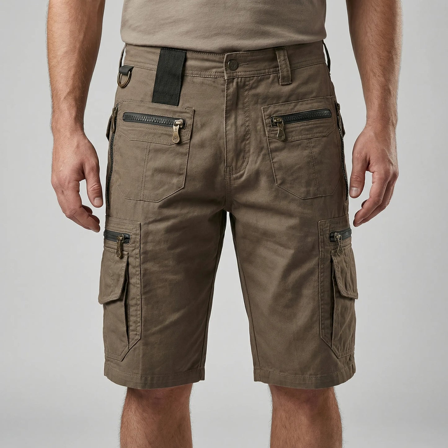Multi-Pocket Tactical Cargo Shorts - Garry