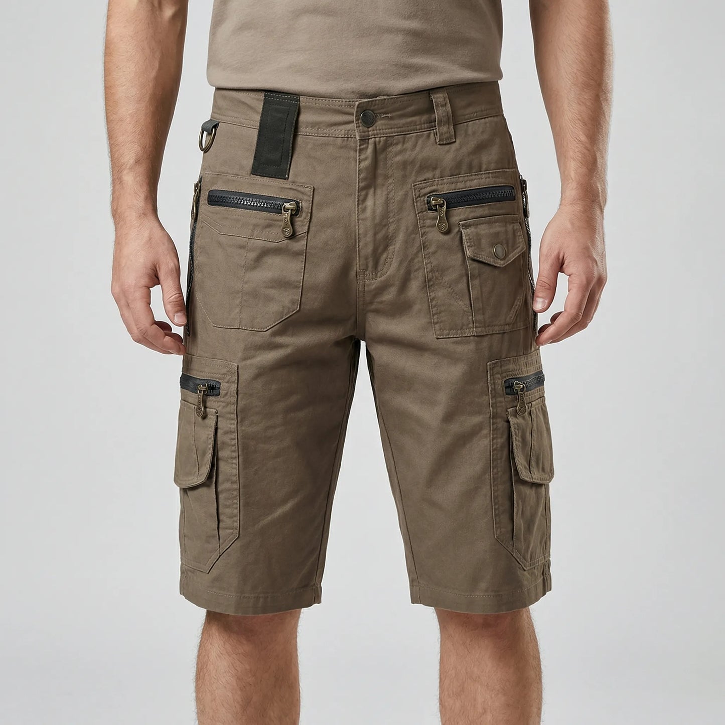 Multi-Pocket Tactical Cargo Shorts - Garry
