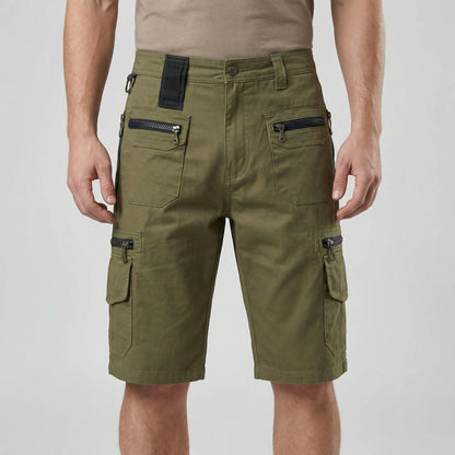 Multi-Pocket Tactical Cargo Shorts - Garry