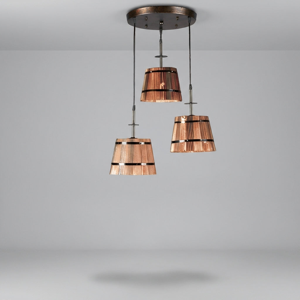 Multi Pendant Cluster Fixture -  Rustomara