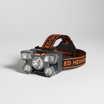Multimodus Outdoor Sicherheitslampe - Headflux